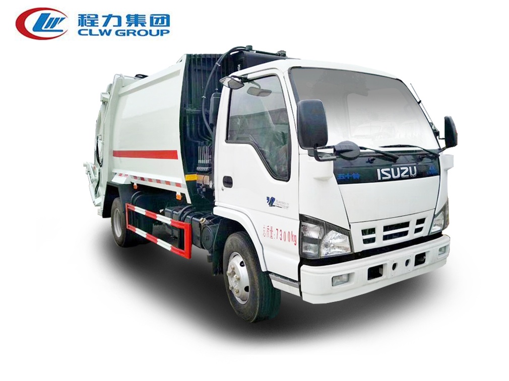 五十铃【4-6立方】压缩式垃圾车