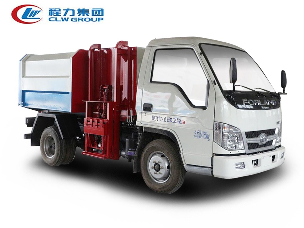 福田时代小卡之星【3立方】挂桶式垃圾车