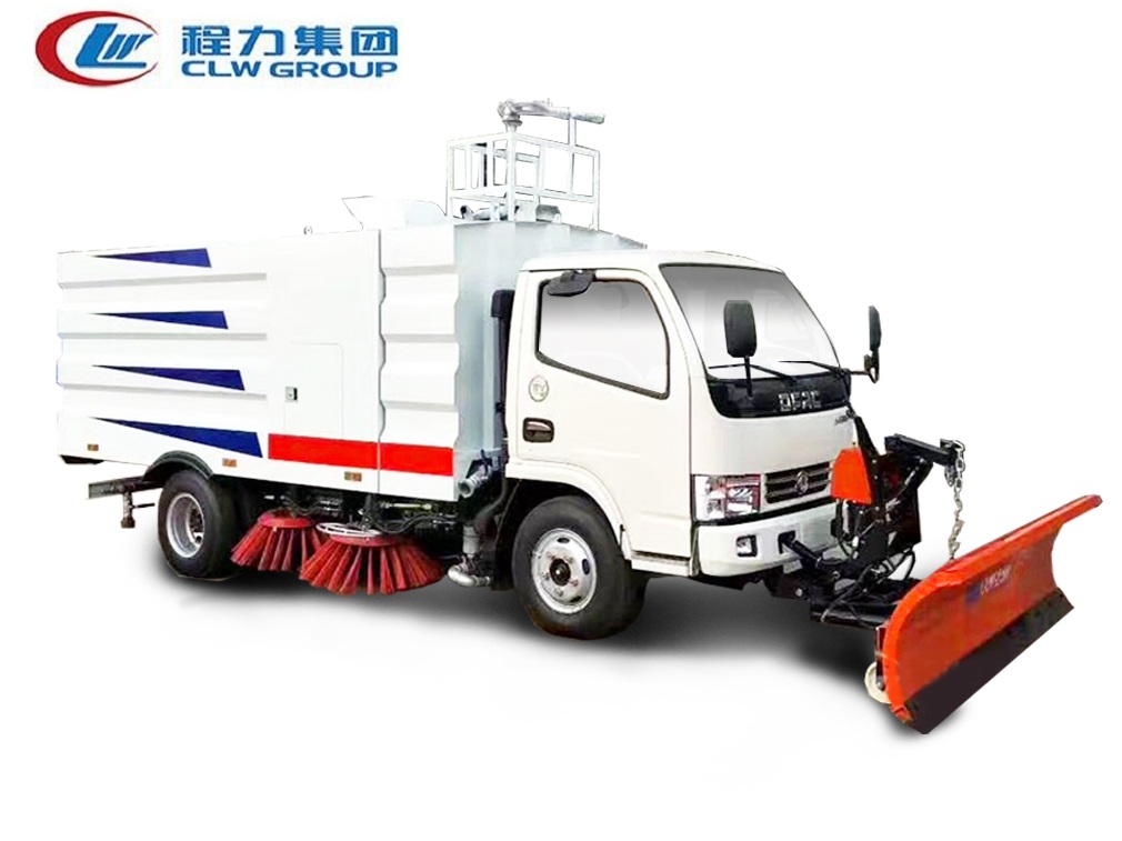 扫路车带雪铲