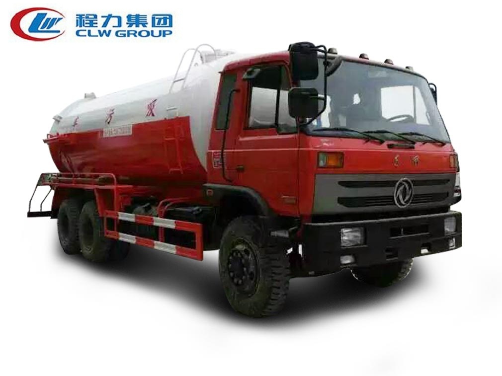 东风老款后八轮【18立方】吸污车