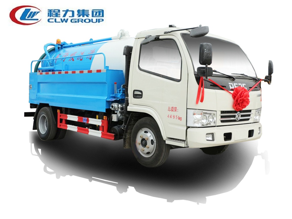 东风小多利卡【清水2方 污水4方】清洗吸污车