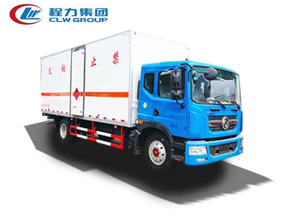 【安全达标】东风多利卡D9危货厢车【货厢6.2米】
