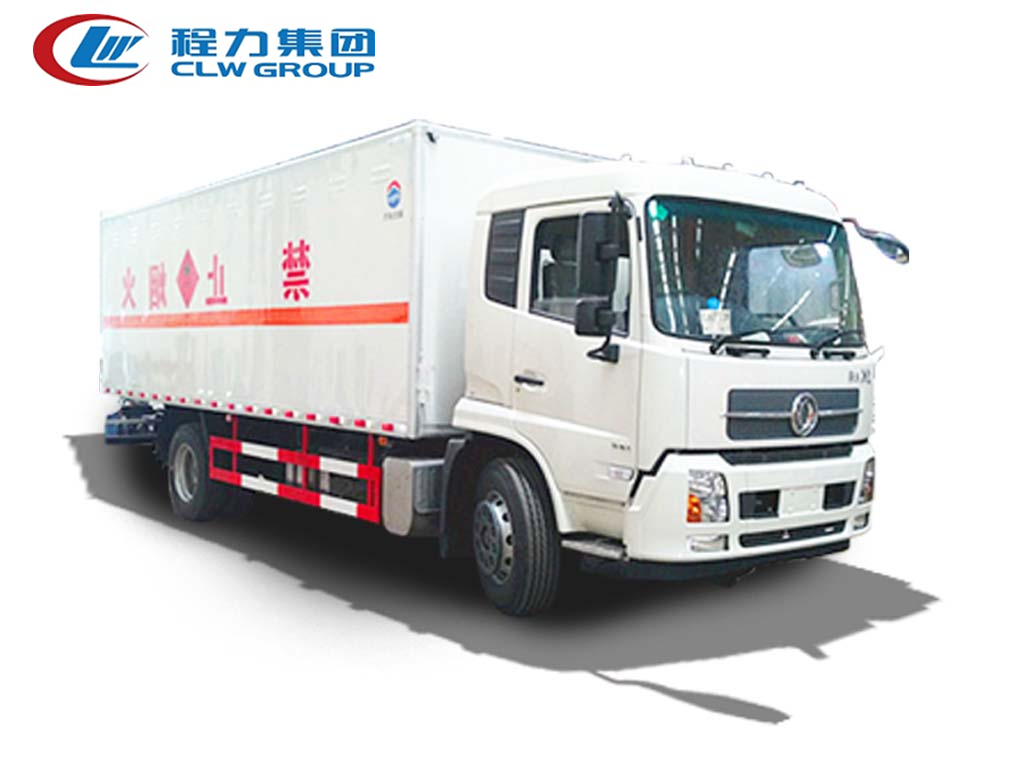 【安全达标】东风天锦危货厢车【货厢6.6米】
