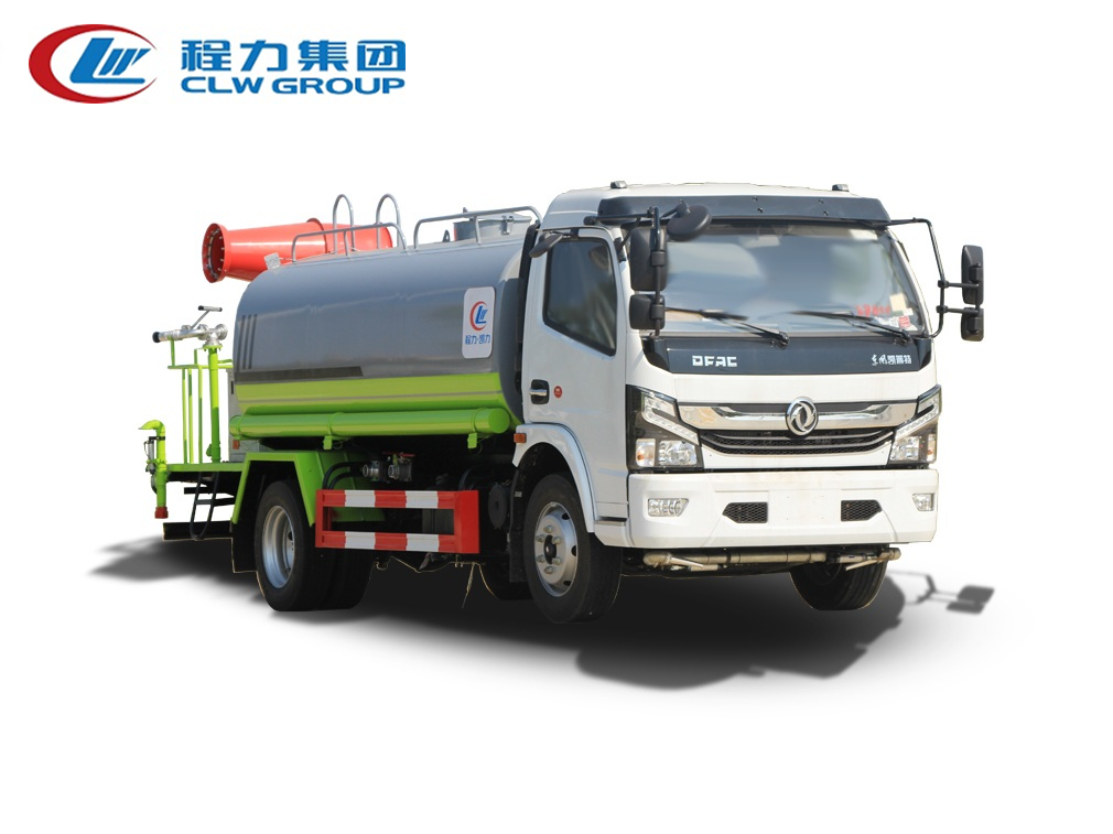 【国六】东风多利卡D7圆罐【8吨】抑尘雾炮车