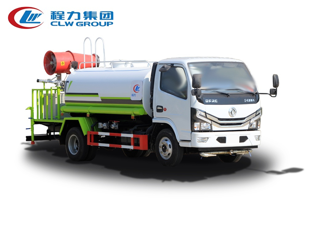 【国六】东风多利卡D6圆罐【5吨】抑尘雾炮车