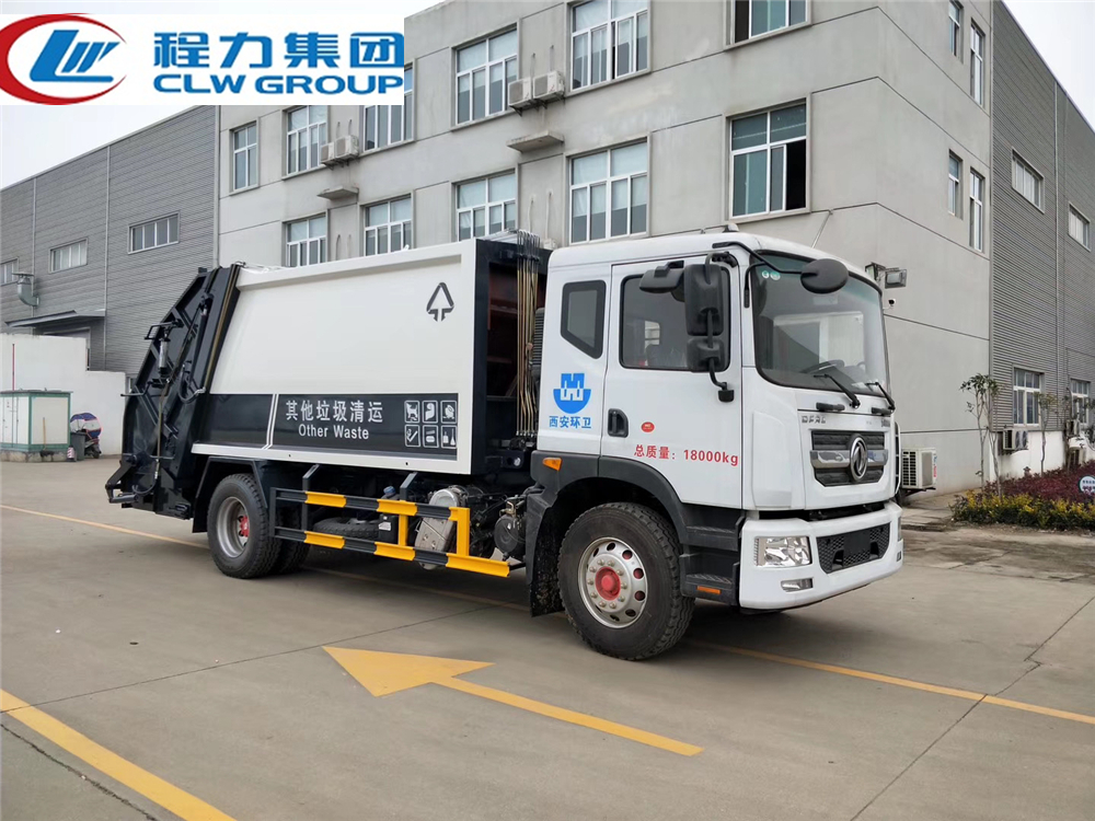 【国六】东风多利卡D9【12立方】压缩垃圾车