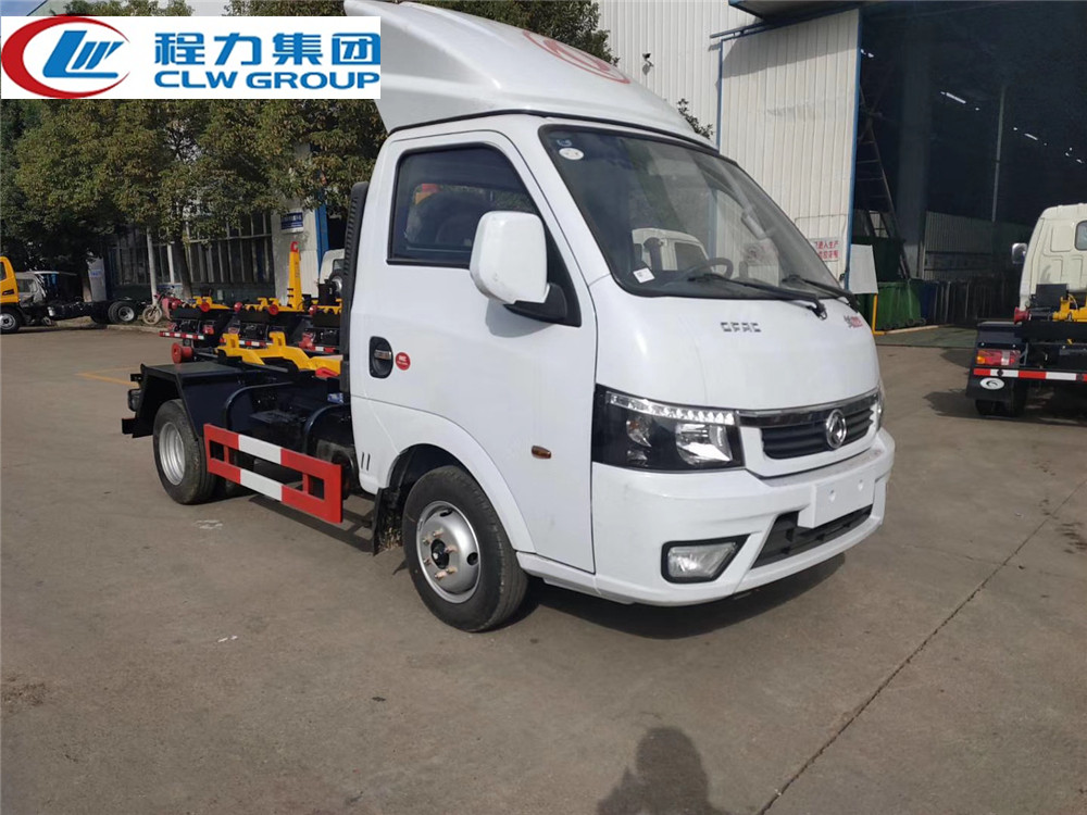【国六】东风途逸【3方 蓝牌】勾臂垃圾车