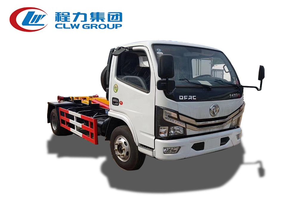 【国六】东风多利卡D6【5立方】勾臂垃圾车