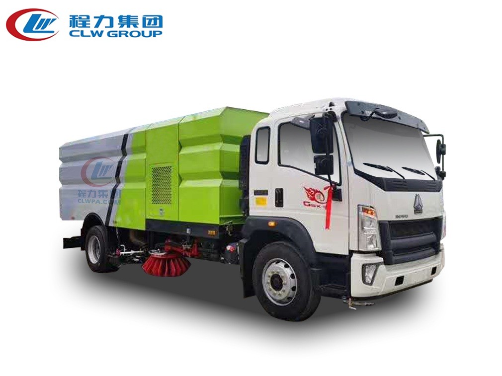 【国六】重汽【9方水 7方尘】洗扫车