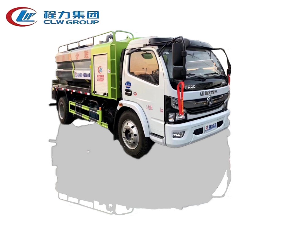 【国六】东风多利卡D7方罐【清水3方 污水7方】清洗吸污车