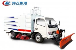 扫路车带雪铲
