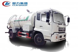 东风天锦【13方】一体罐 清洗吸污车