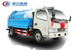东风小多利卡【清水2方 污水4方】清洗吸污车