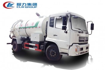 东风天锦【13方】一体罐 清洗吸污车