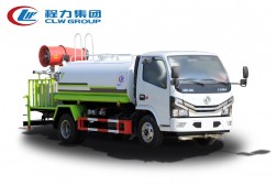 【国六】东风多利卡D6圆罐【5吨】抑尘雾炮车