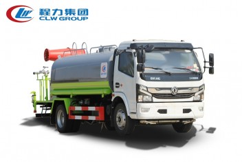 【国六】东风多利卡D7圆罐【8吨】抑尘雾炮车